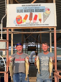 Blue waters resort bull shoals lake fishing